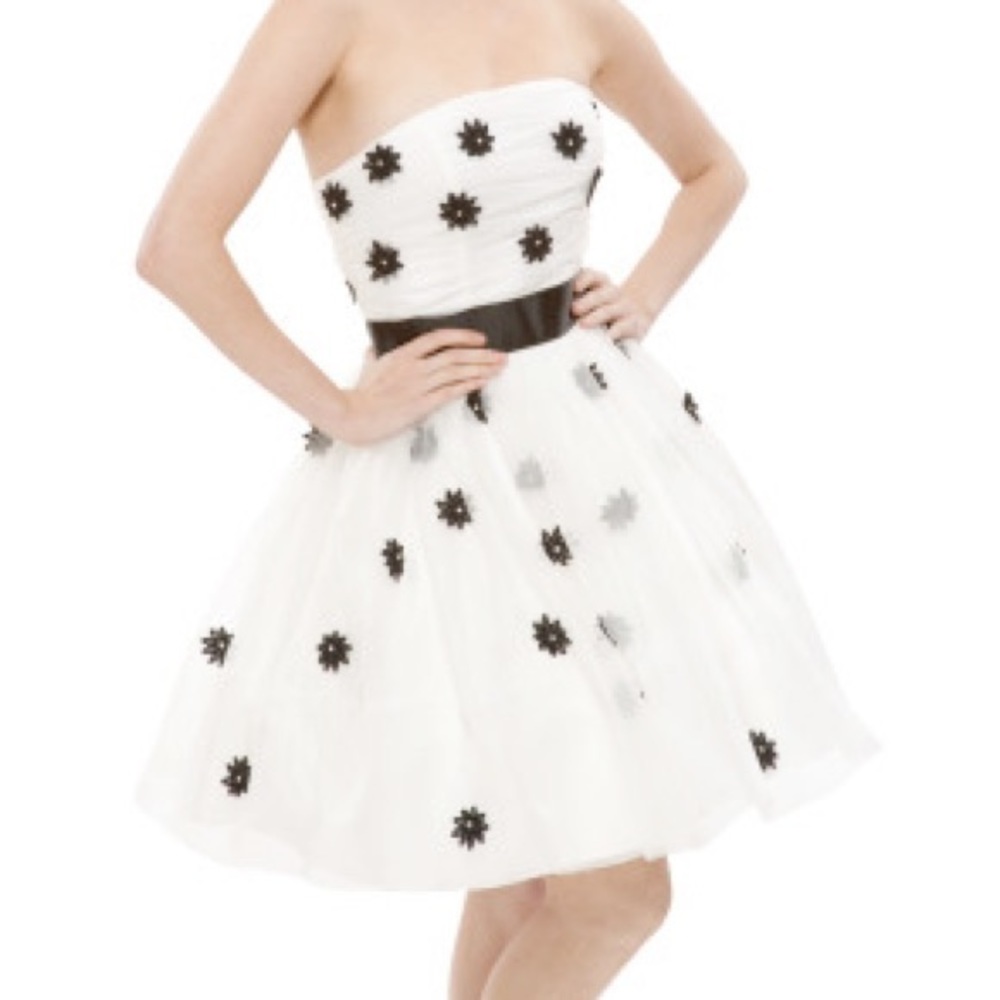 Betsey Johnson white floral dress